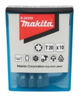 Afbeeldingen van Makita Schroefbit T20x50mm 10stk B-26303