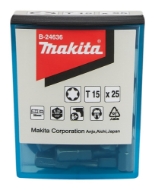 Afbeeldingen van Makita Schroefbit T15x25 25stk B-24636