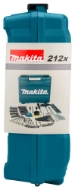 Afbeeldingen van Makita Boor-/schroefbitset 212-delig E-06270