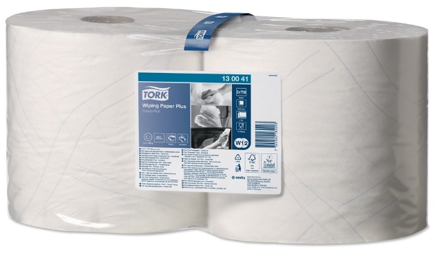 Afbeeldingen van Tork Wiping Plus Combi Rol Poetspapier Premium