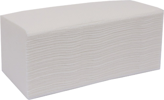 Afbeeldingen van Kelfort Handdoekpapier Z-vouw 2-L wit cellulose