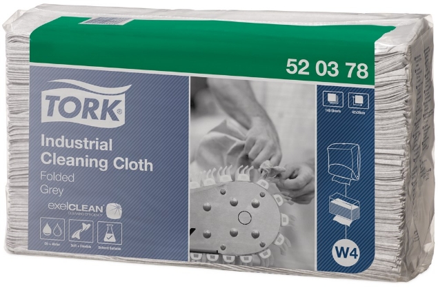 Afbeeldingen van Tork Industrial Gevouwen Reinigingsdoek Premium
