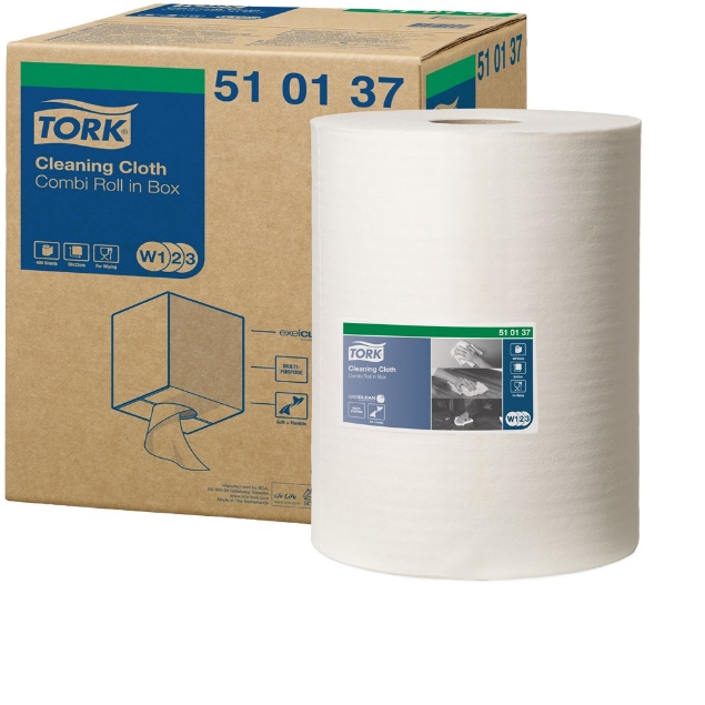 Afbeeldingen van Tork Cleaning Combi Rol Reinigingsdoek Premium