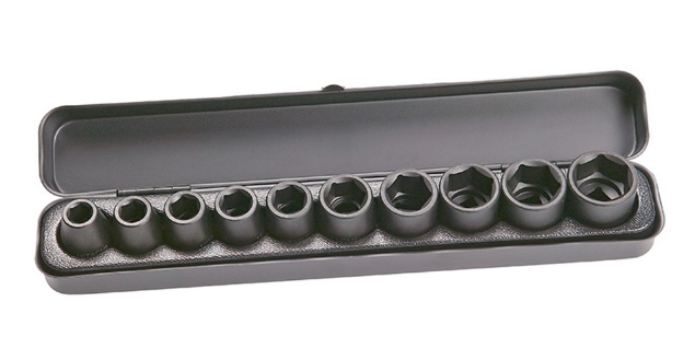 Afbeeldingen van HiKOKI Krachtdoppenset 1/2" (10-delig)