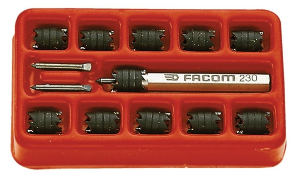 Afbeeldingen van Facom Puntlasborenset