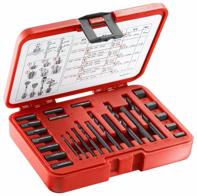 Afbeeldingen van Facom Tapeinduithaler set