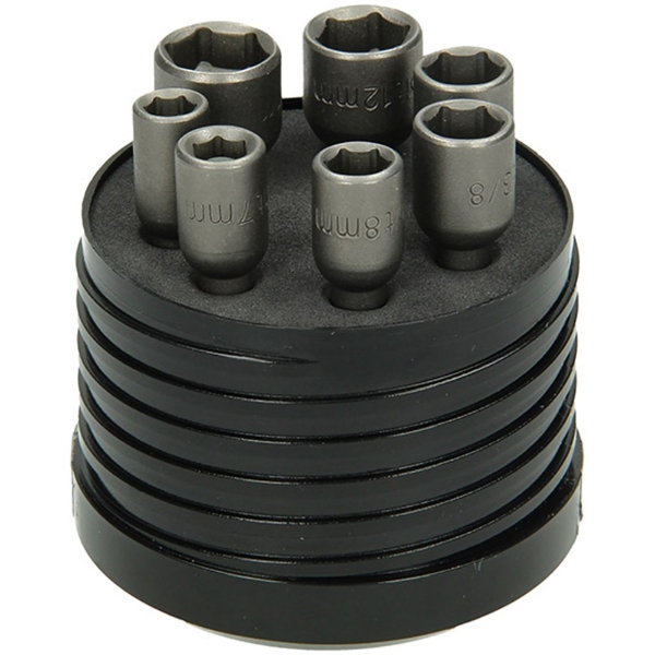 Afbeeldingen van HiKOKI Doppenset 7-stuks 1/4"