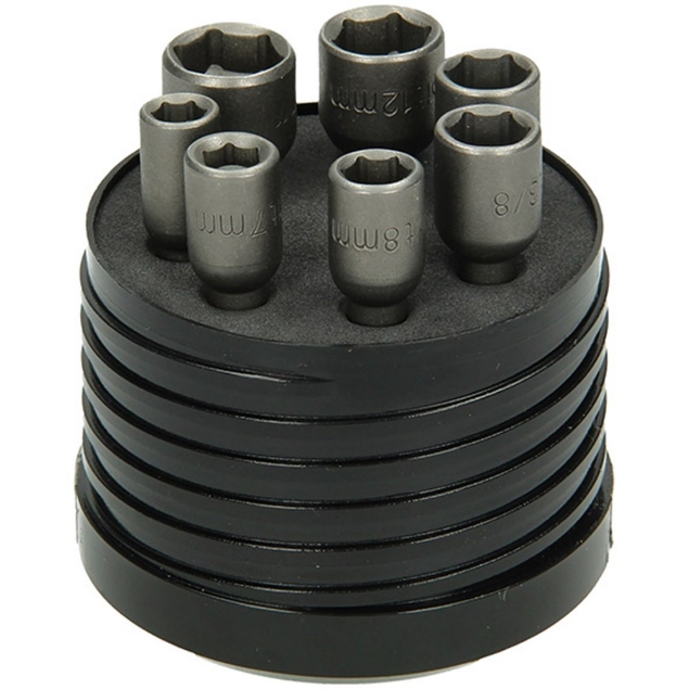 Afbeeldingen van HiKOKI Doppenset 7-stuks 1/4"