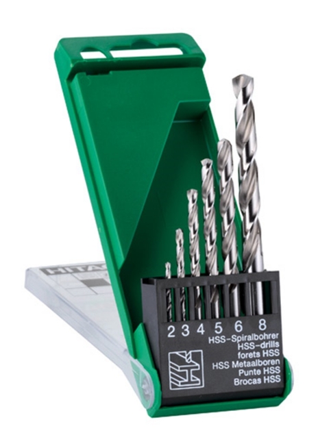 Afbeeldingen van HiKOKI Boor HSS-G DIN 338 (6 delig)