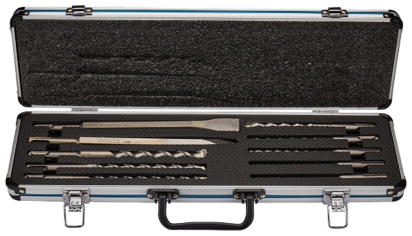 Afbeeldingen van Makita SDS boor-beitelset 10-delig D-70904