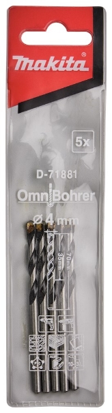 Afbeeldingen van Makita Multi-Boor 4,0x70Mm D-71881