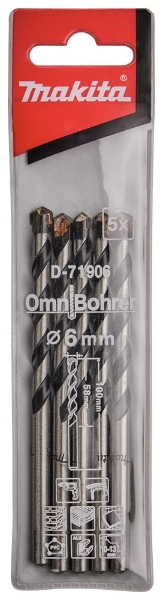 Afbeeldingen van Makita Multi-Boor 6,0x100Mm D-71906