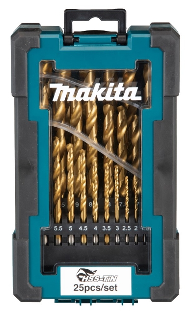 Afbeeldingen van Makita Met.borenset HSS-T 25-dlg D-72235