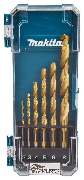 Afbeeldingen van Makita Metaalborenset HSS-T 6-dlg D-72833