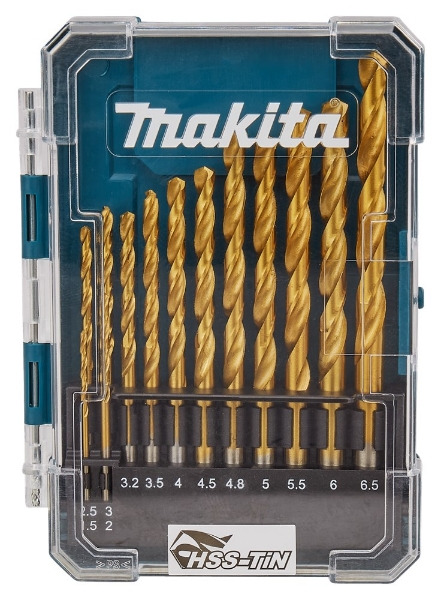 Afbeeldingen van Makita Metaalborenset HSS-T 13-dlg D-72855