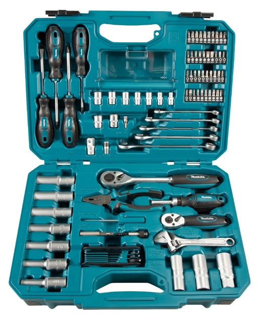 Afbeeldingen van Makita Handgereedschapset 87dlg E-08458