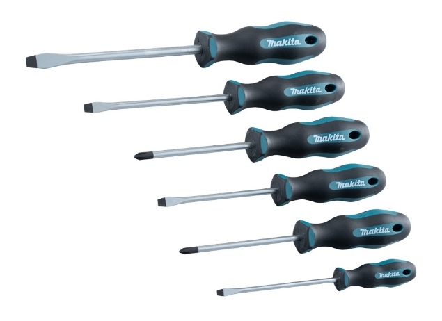 Afbeeldingen van Makita Schroevendraaier set 6-dlg E-10506