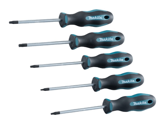 Afbeeldingen van Makita Schroevendraaier set 5-dlg E-10534