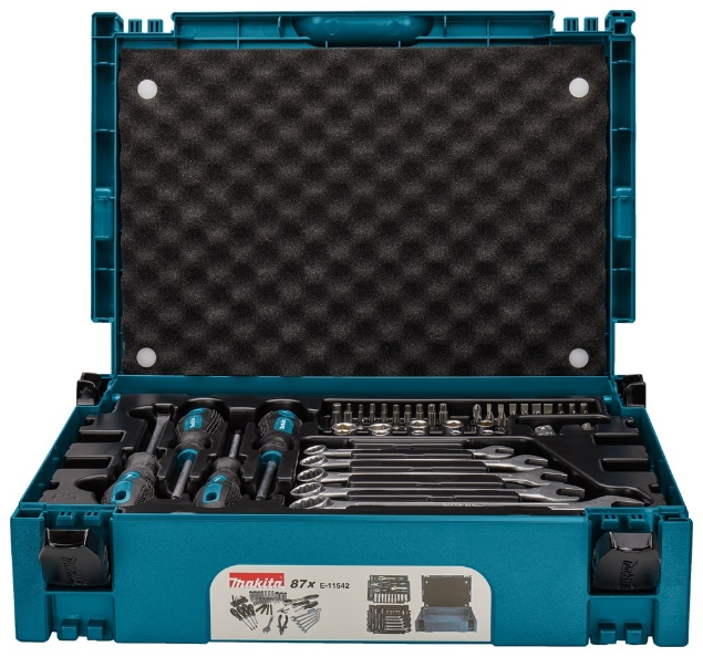 Afbeeldingen van Makita Handgereedschapset 87dlg E-11542