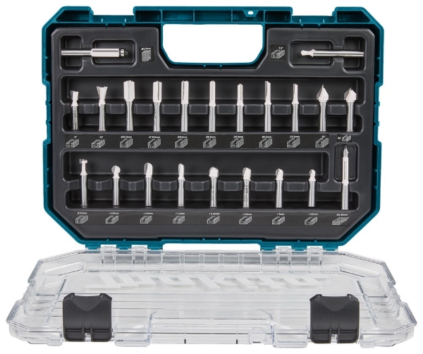Afbeeldingen van Makita Freesset 8mm 22-delig gr D-74784