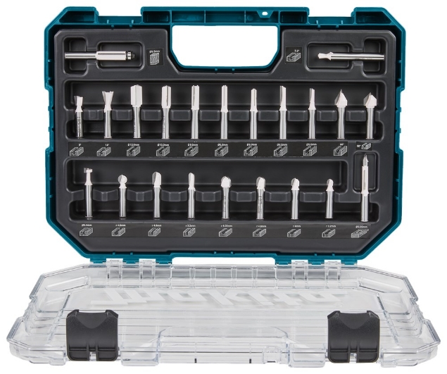 Afbeeldingen van Makita Freesset 8mm 22-delig gr D-74784