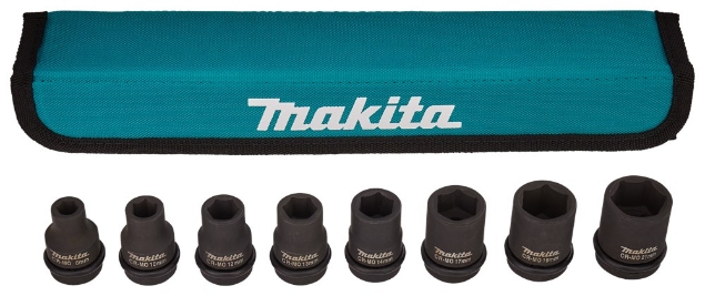 Afbeeldingen van Makita Krachtdoppenset 8-Dlg 1/2 E-02989
