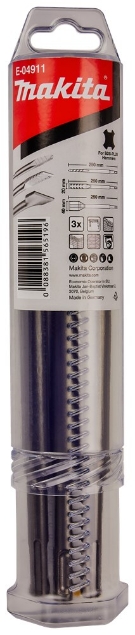 Afbeeldingen van Makita Beitelset premium SDS-PLUS 3-d E-04911