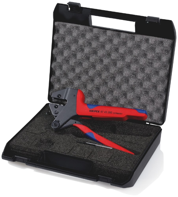 Afbeeldingen van KNIPEX Krimp-systeemtang