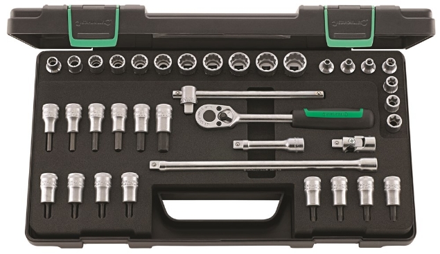 Afbeeldingen van Stahlwille Doppenset 3/8'' 45/49/32/5TXK