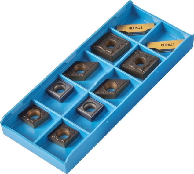 Afbeeldingen van HUVEMA Set wisselplaten voor draaien van staal Set Turning inserts 2525 Steel
