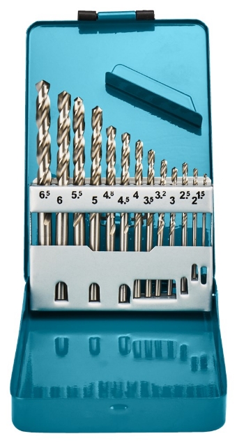 Afbeeldingen van Makita Metaalborenset HSS-G 13-dlg D-54019