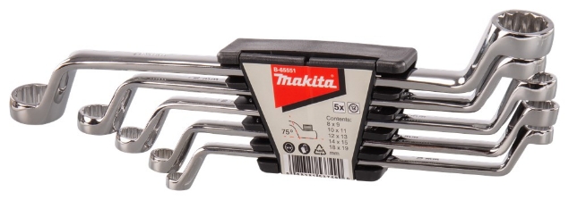Afbeeldingen van Makita Ringsleutelset 5dlg B-65551