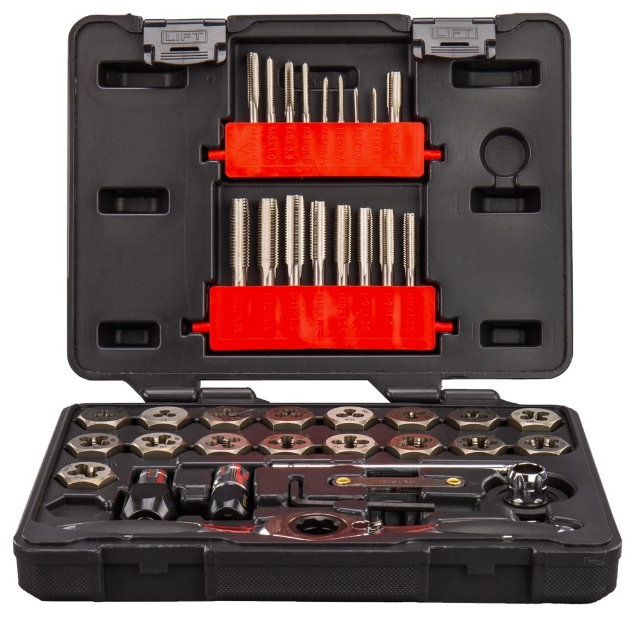 Afbeeldingen van Makita Draadsnij- en tappenset 40-dlg B-65838
