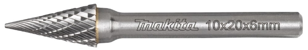 Afbeeldingen van Makita Carbide Frees 10X20Mm S=6 Met. B-52847