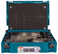 Afbeeldingen van Makita Boor/beitelet 17-dlg M-box nr1 B-53877