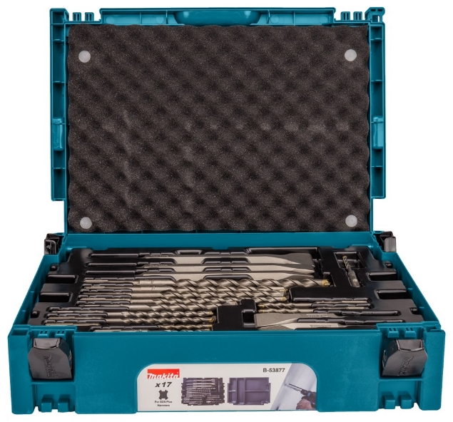 Afbeeldingen van Makita Boor/beitelet 17-dlg M-box nr1 B-53877