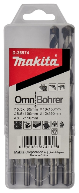 Afbeeldingen van Makita Multiborenset 5-Delig D-36974