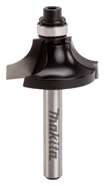 Afbeeldingen van Makita Kwartrondfrees Lag. Hm R8 S6 D-09547