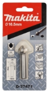 Afbeeldingen van Makita Verzinkboor 16,5 X 60Mm 3-Cut D-37471