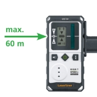Afbeeldingen van Laserliner Handontvanger voor kruislijn- en 3D laser RangeXtender G60