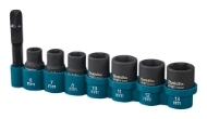Afbeeldingen van Makita Krachtdoppenset 8-dlg 1/4 E-12289