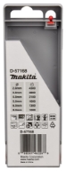 Afbeeldingen van Makita Metaalborenset HSS-Co 6-dlg D-57168