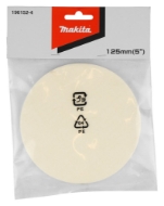 Afbeeldingen van Makita Poetsschijf Vilt 125X6Mm 196152-4