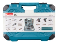 Afbeeldingen van Makita Handgereedschapset 87dlg E-08458