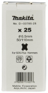 Afbeeldingen van Makita SDS Hamerboor 6,5x110mm D-03785-25