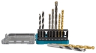 Afbeeldingen van Makita Borenset Steen/Hout/Hss 9-Dlg D-71962