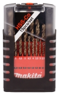 Afbeeldingen van Makita HSS-Co boorset 1-10 D-50463