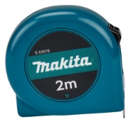 Afbeeldingen van Makita Rolbandmaat 2mx13mm T=cm E-03078