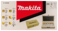 Afbeeldingen van Makita Freesset 6-dlg 8mm D-53540